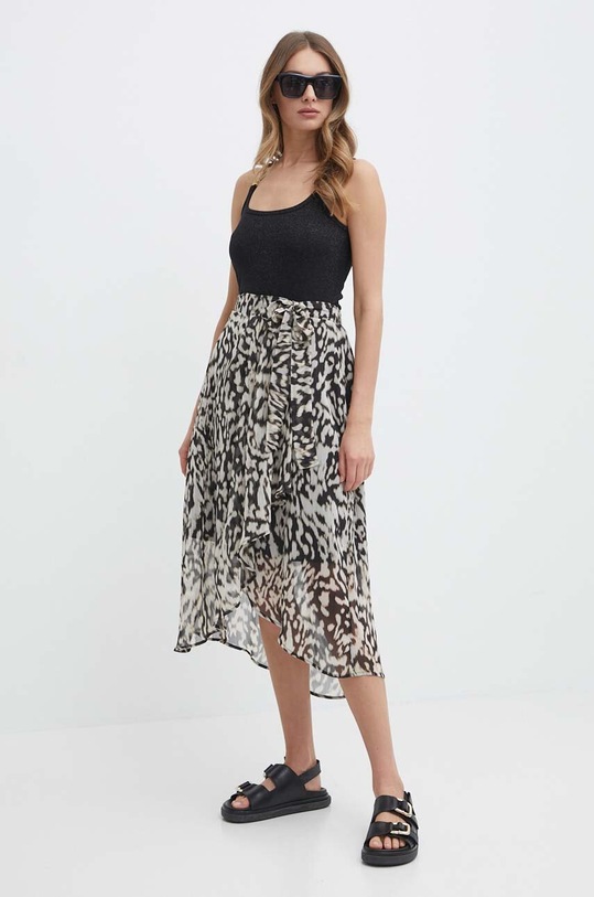 Suknja Morgan JAILY.F JAILY.F.MULTICO siva SS24