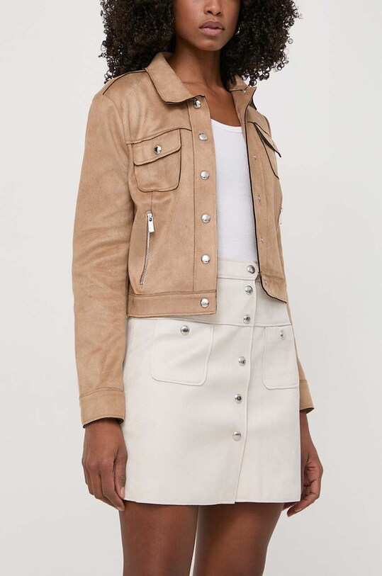 Φούστα Morgan JGROOM casual γκρί JGROOM.NUAGE