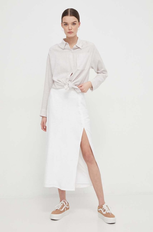 Hollister Co. fusta din in uni bej KI343.4056.100