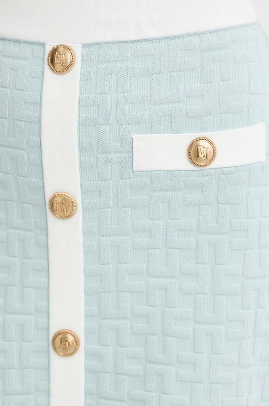 Sukňa Elisabetta Franchi zelená GK98B42E2