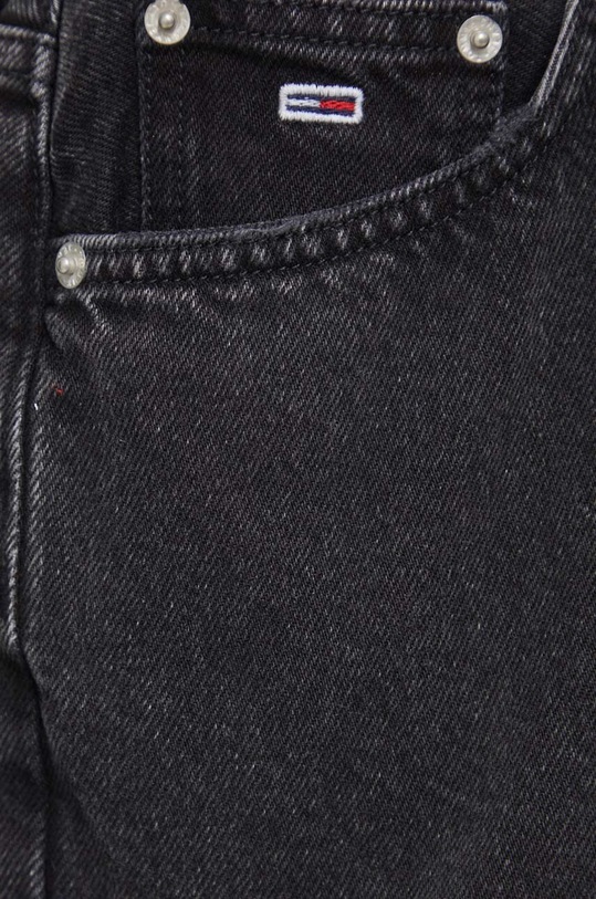Tommy Jeans spódnica jeansowa czarny DW0DW17676