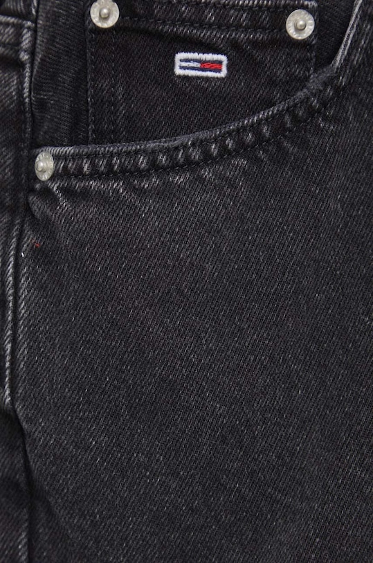 Tommy Jeans spódnica jeansowa czarny DW0DW17676