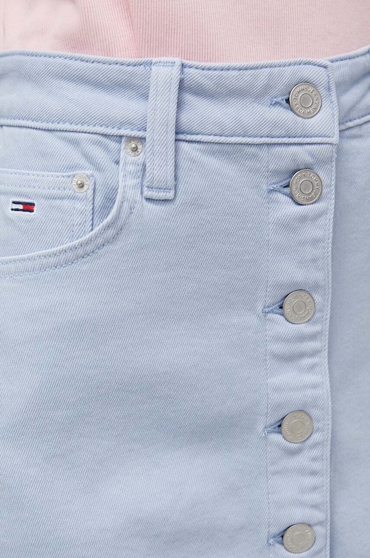 Tommy Jeans fustă din denim albastru DW0DW17871