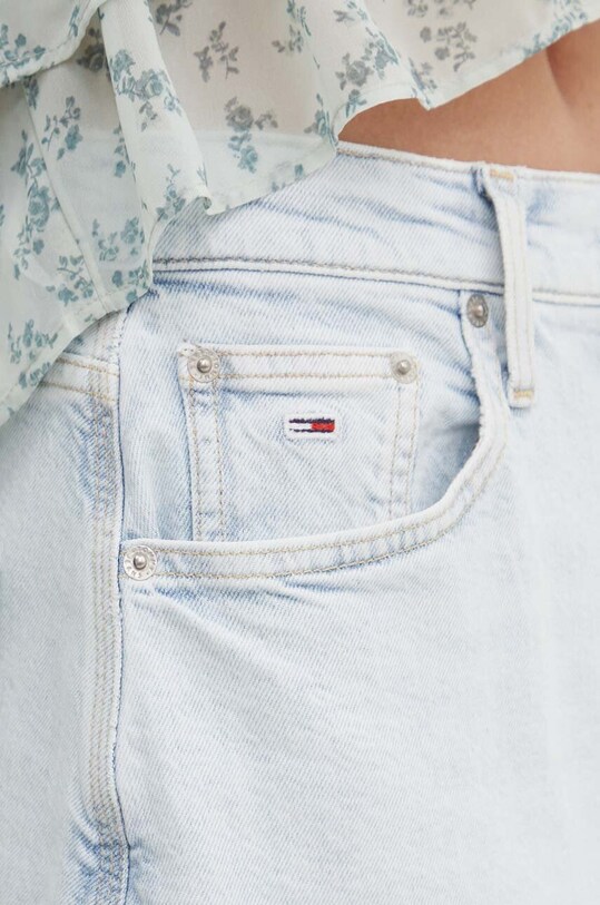 Tommy Jeans fustă din denim albastru DW0DW17672