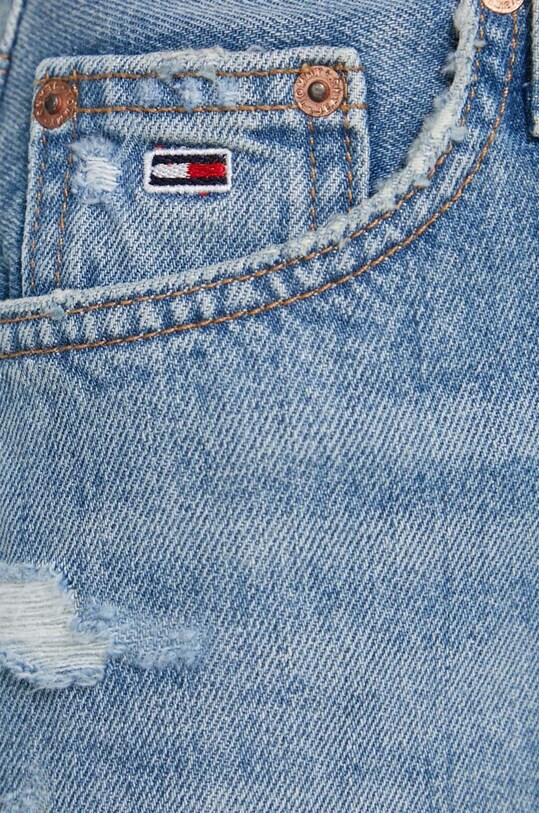 Tommy Jeans fustă din denim albastru DW0DW17675