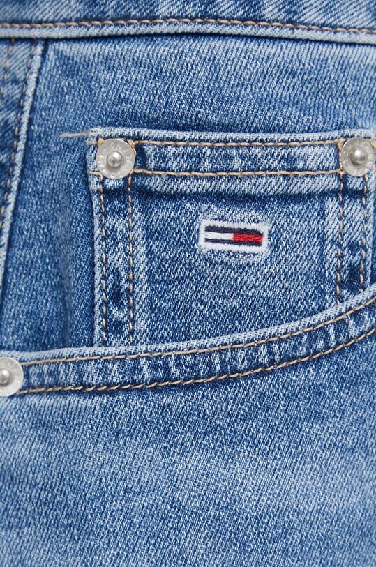 Tommy Jeans fustă din denim albastru DW0DW17982