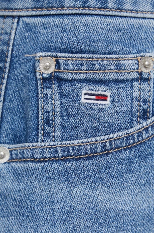 Traper suknja Tommy Jeans plava DW0DW17982