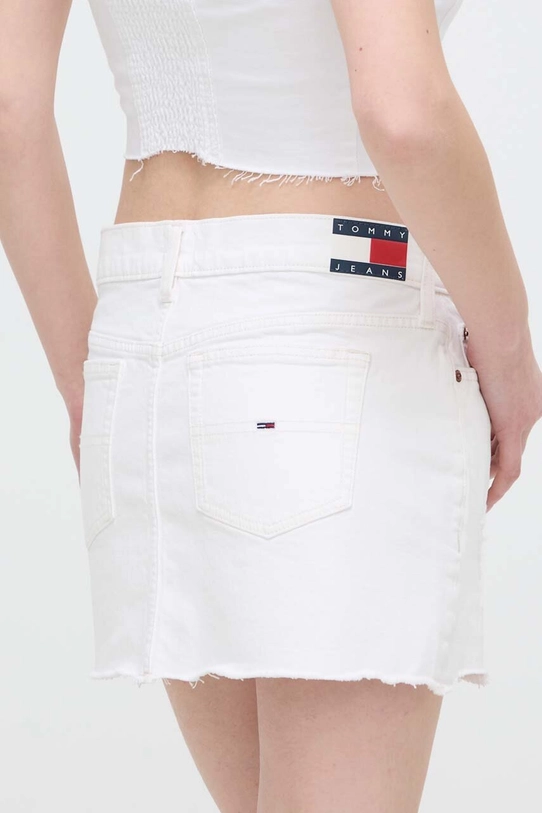 Odzież Tommy Jeans spódnica jeansowa DW0DW17992 biały