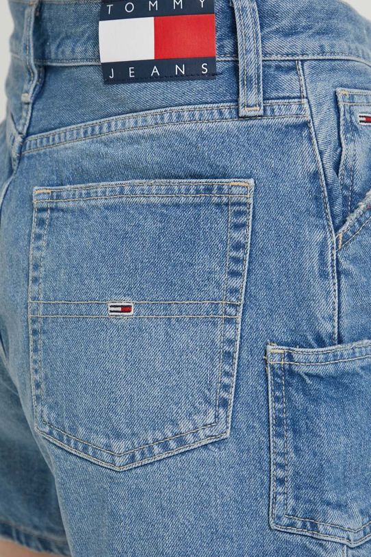 Džínsová sukňa a nohavice Tommy Jeans modrá DW0DW18115