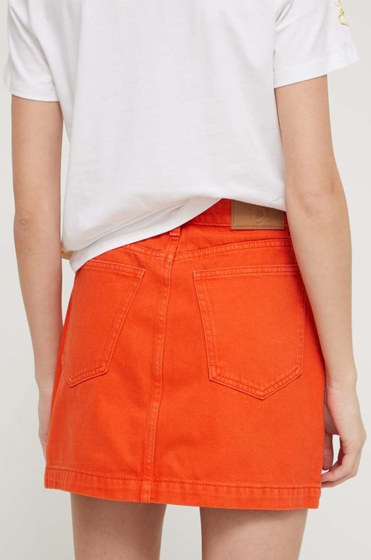 Ρούχα Τζιν φούστα Desigual 24SWFD05 πορτοκαλί
