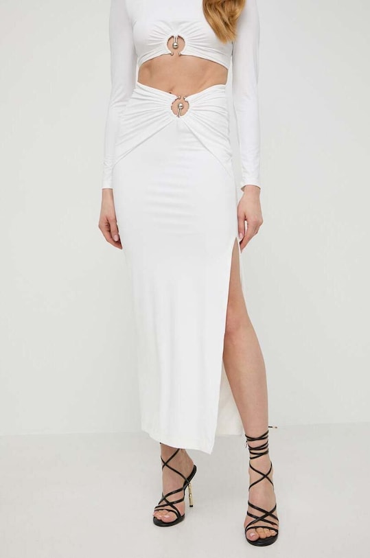 Bardot fusta uni alb 59024SB.ORCHID.WHI