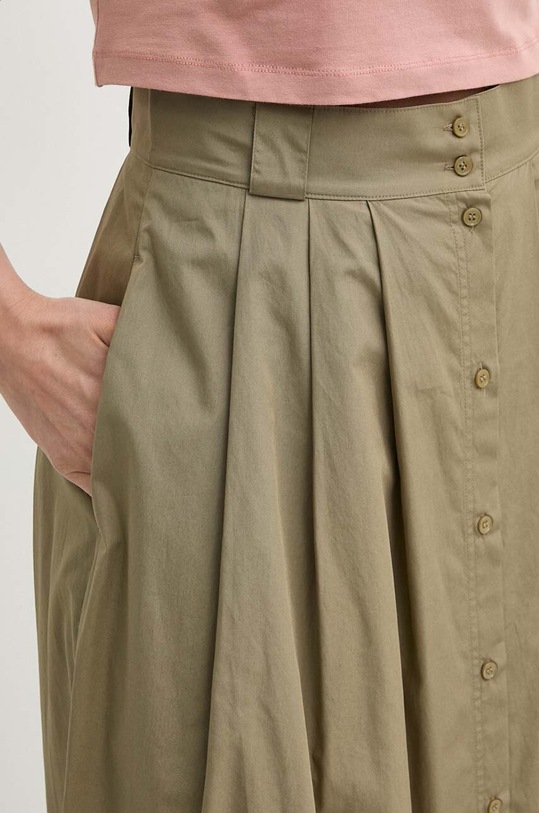 Bavlnená sukňa MAX&Co. zelená 2416101034200