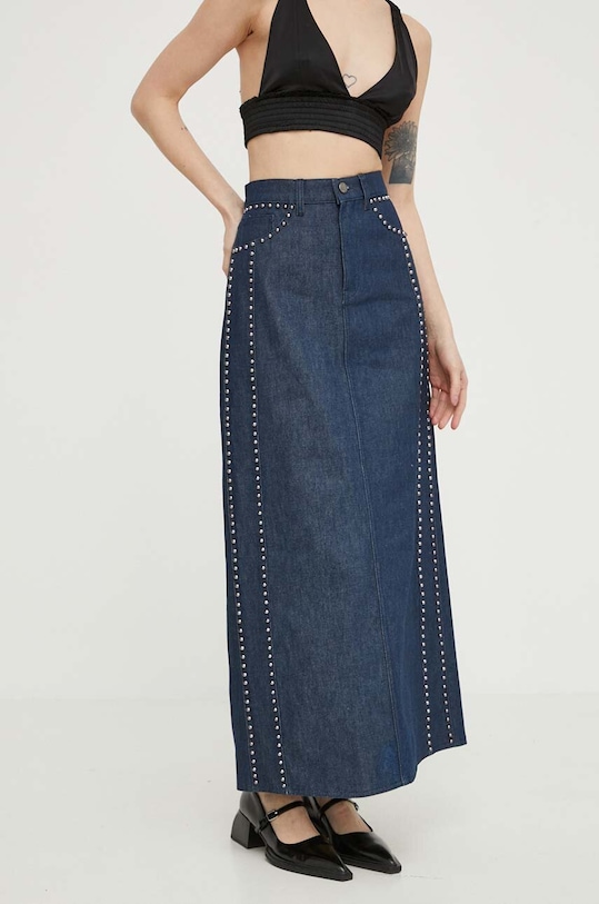 Gestuz fustă din denim bleumarin 10909033