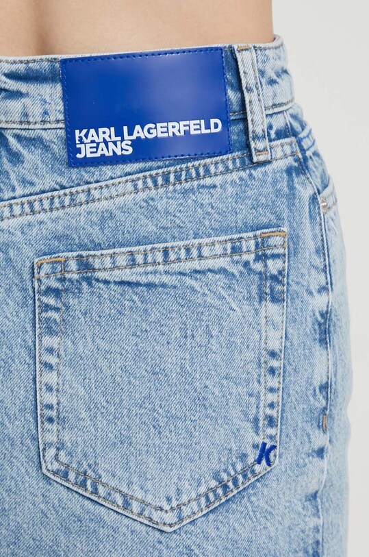 Джинсова спідниця Karl Lagerfeld Jeans блакитний 241J1200