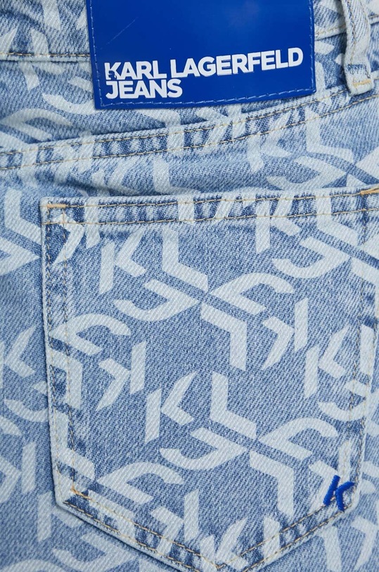 Karl Lagerfeld Jeans spódnica jeansowa niebieski 241J1201