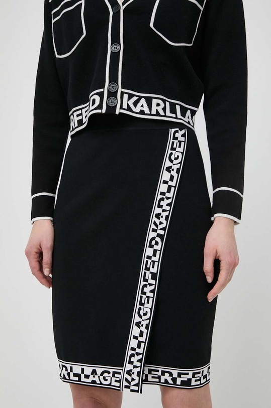 Φούστα Karl Lagerfeld μίνι μαύρο 241W1206