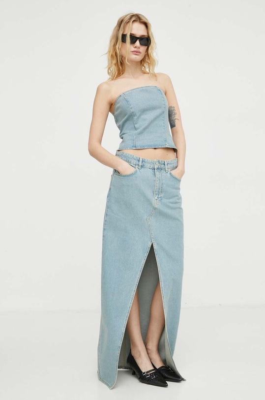 Джинсова спідниця Won Hundred 2880.15144 блакитний SS24