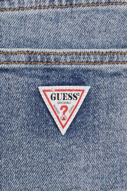 Guess Originals fustă din denim albastru W4GG53D4ON1