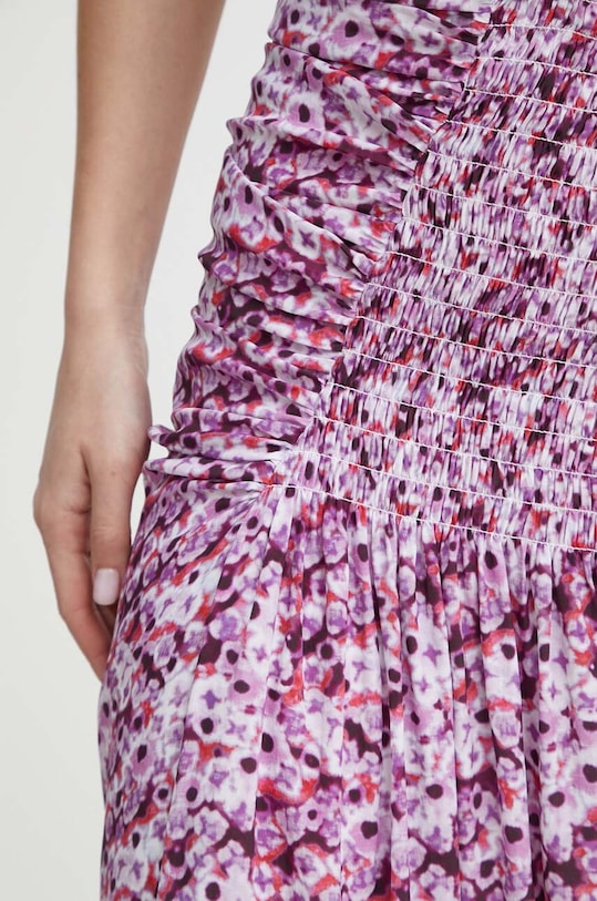 Krilo s primesjo svile IRO roza WM31NOSETI