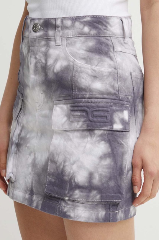 Gestuz fustă din denim gri 10909057