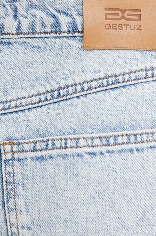 Gestuz fustă din denim albastru 10909059