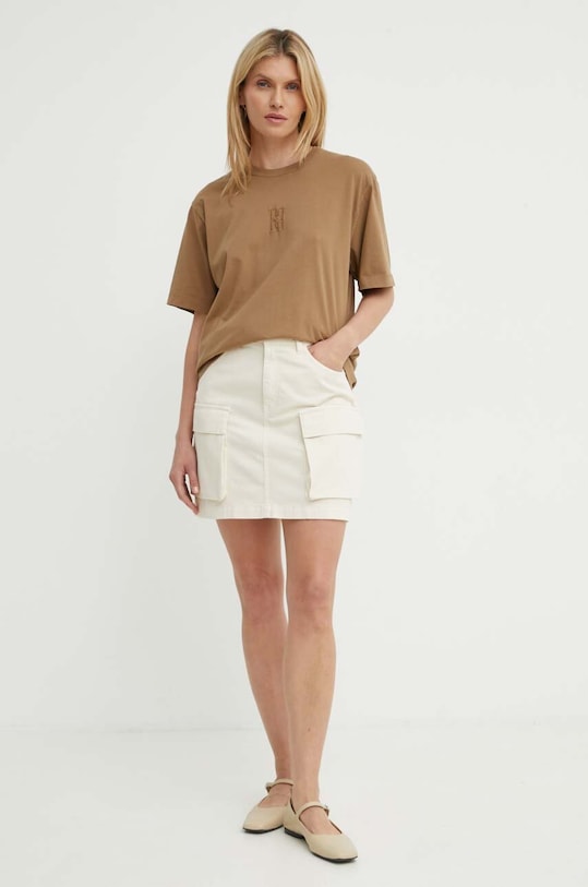 Gestuz spódnica 10909066 beżowy SS24