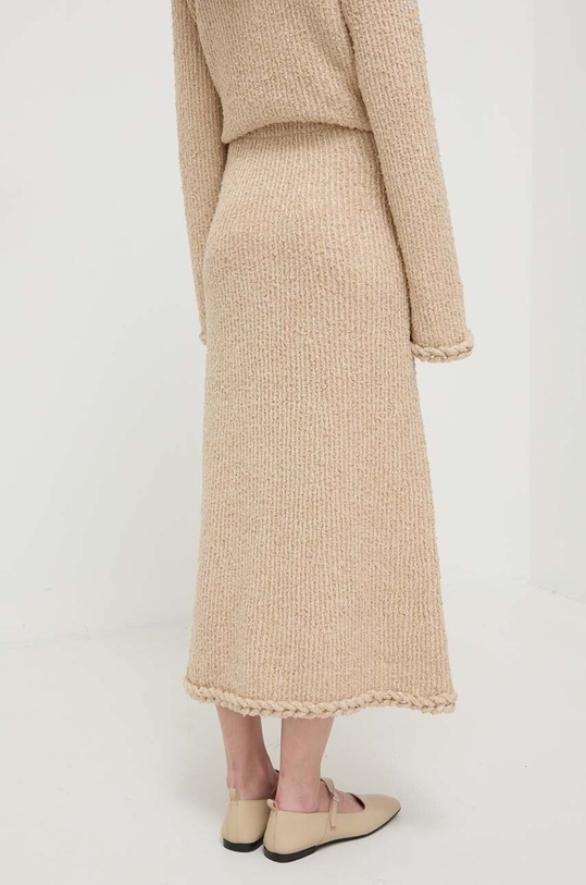 Ρούχα Φούστα από λινό μείγμα By Malene Birger Q72350002 μπεζ