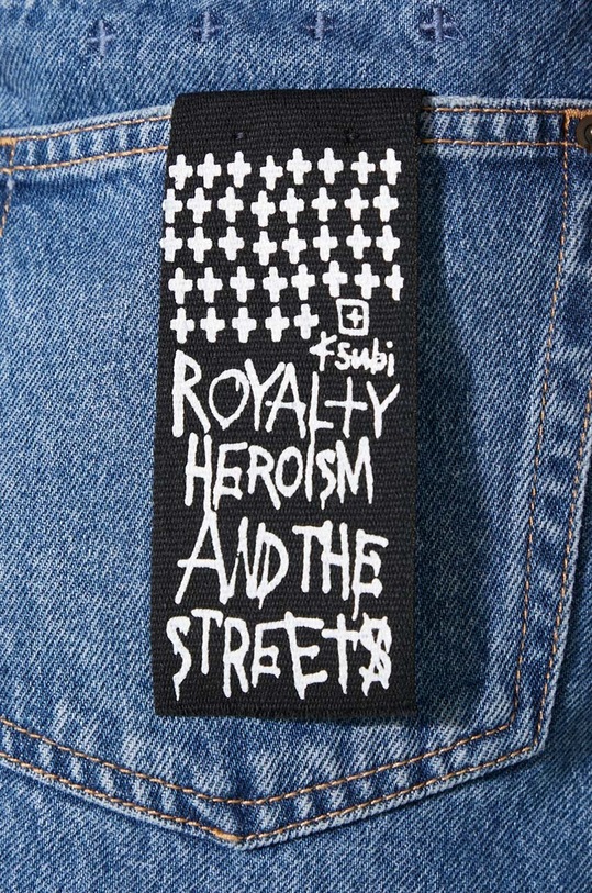 Džínová sukně KSUBI Rap Skirt Heritage WCO23SK001 modrá