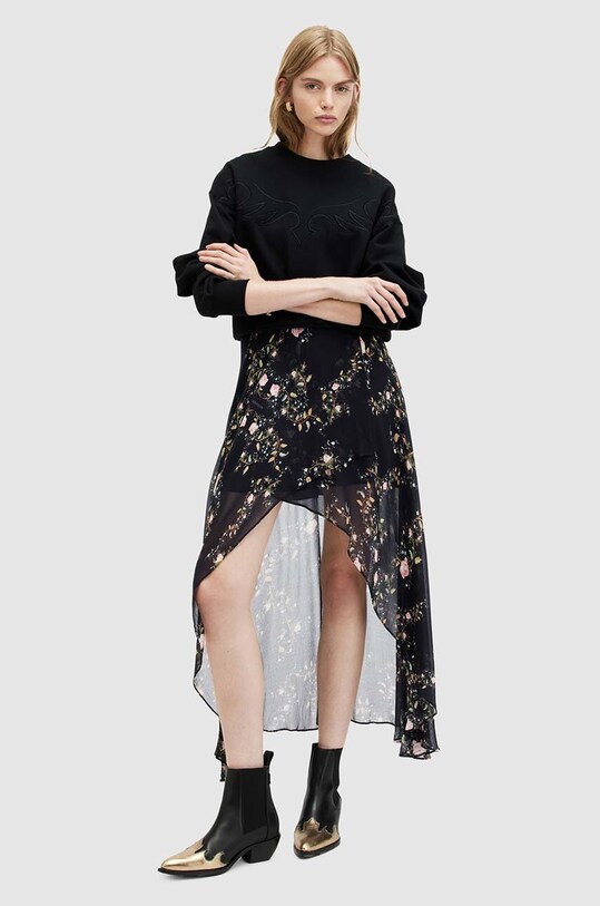 Спідниця AllSaints SLVINA OTO SKIRT візерунок чорний WS525Z