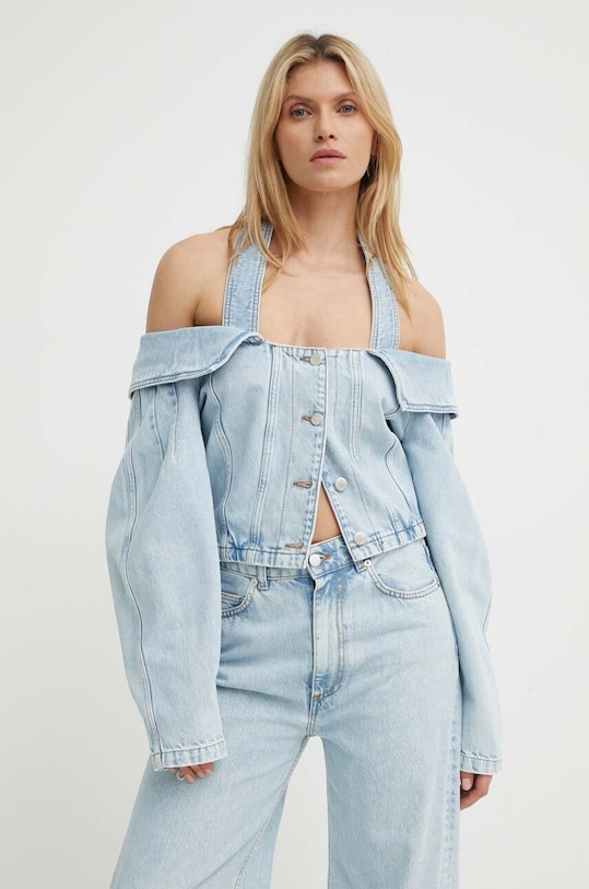 K+LUSHA koszula jeansowa niebieski KLMEDUSADF129KLW06