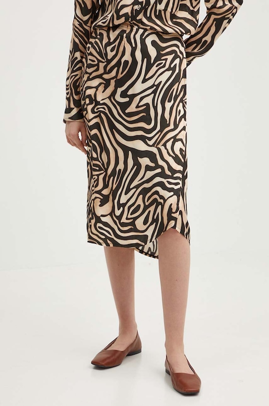 Юбка La Petite Française JAVA узор бежевый PFJAVA