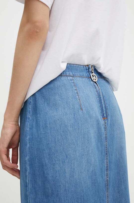 Džínová sukně Moschino Jeans modrá 0123.3740