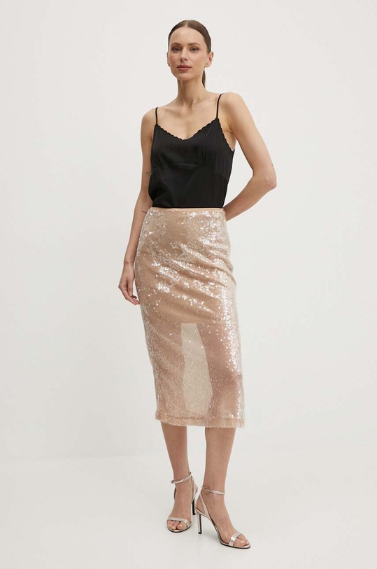 Sukně Sisley 44OBL002B béžová SS24