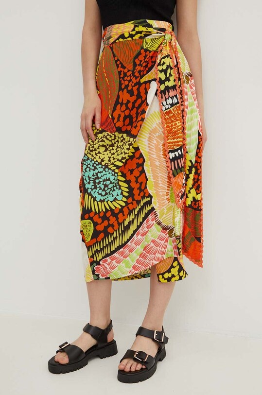 Never Fully Dressed spódnica NFDSK429 multicolor SS24