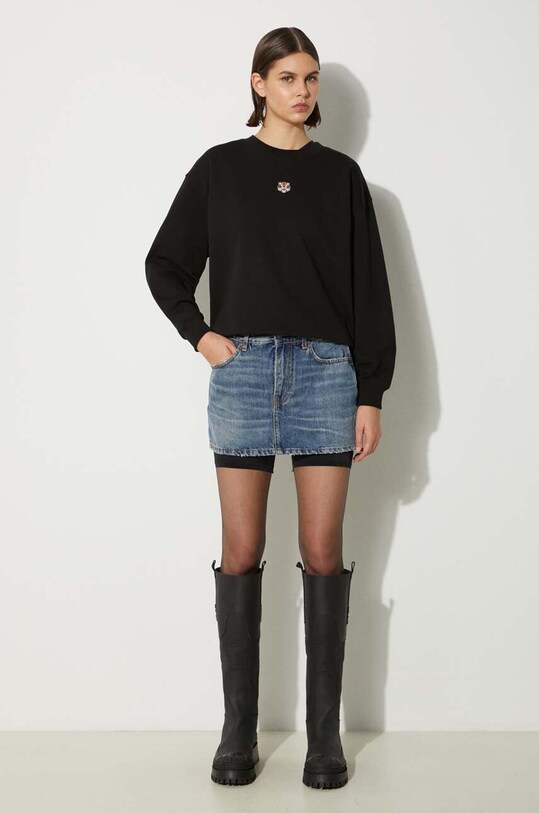 Джинсовая юбка Fiorucci Mid Blue Denim Mini Skirt W01FPDSK077DN01DN02 голубой SS24