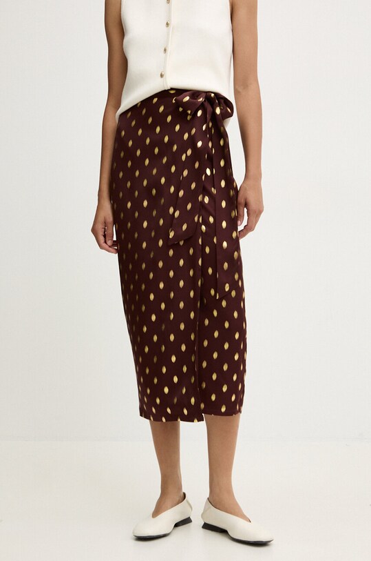 Never Fully Dressed fusta Jaspre Skirt buline maro NFDSK635