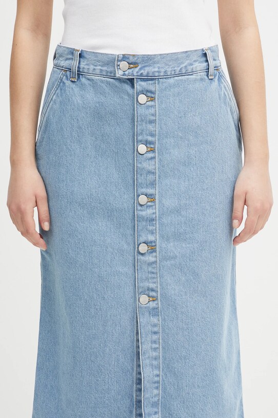 Carhartt WIP fustă jeans W' Colby Skirt albastru I033334.112