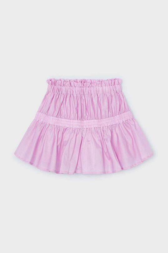 Mayoral fusta din bumbac pentru copii uni violet 3905.6G.Mini.PPYH