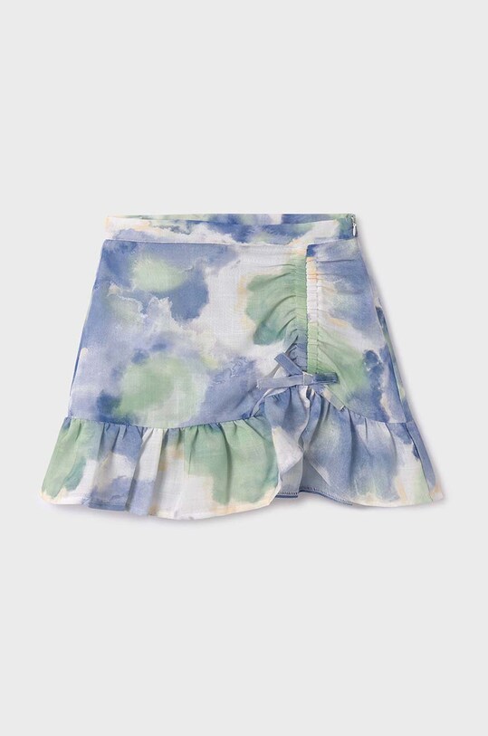 Dječja suknja Mayoral mini zelena 6939.8D.Junior.PPYH