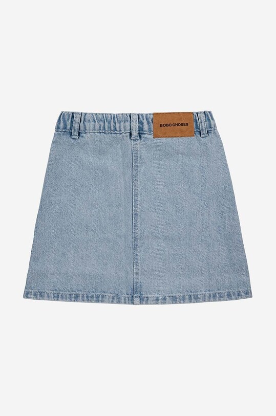 Fete Bobo Choses fustă din denim pentru copii 124AC095 albastru