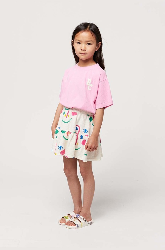 Bobo Choses gyerek pamut szoknya fehér 124AC087