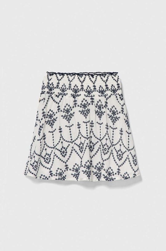 Guess fusta din bumbac pentru copii J4GD37.WG5M0.PPYH alb SS24