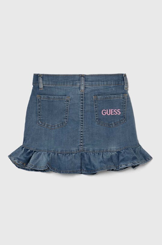 Детская джинсовая юбка Guess K4GD09.D4CA0.PPYH голубой SS24