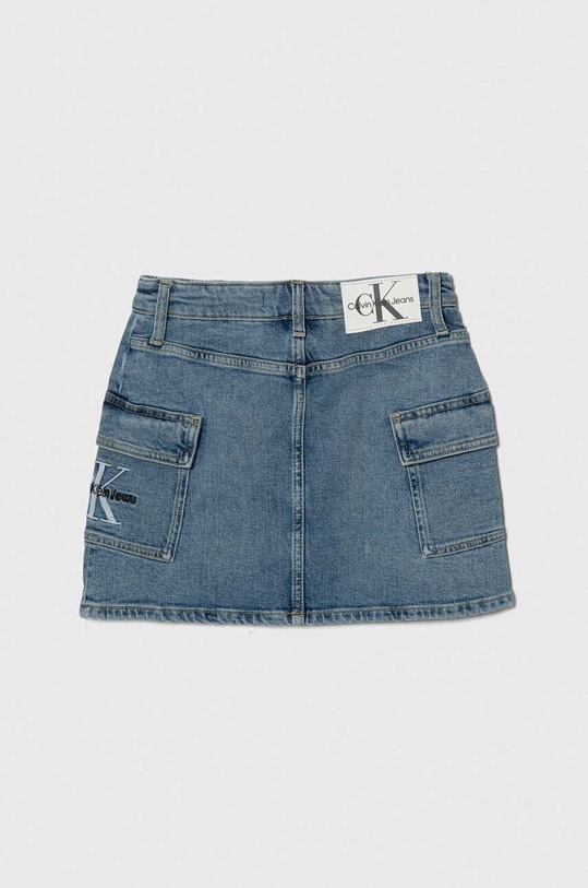 Κοριτσίστικα Βαμβακερή τζιν φούστα Calvin Klein Jeans IG0IG02385.PPYH μπλε