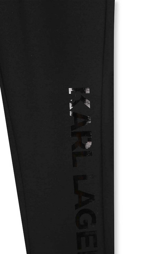 Karl Lagerfeld legginsy dziecięce czarny Z30067.114.150