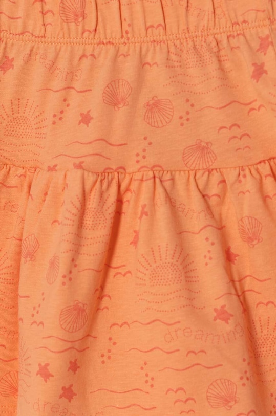 zippy fusta din bumbac pentru copii 2-pack portocaliu 3105923301