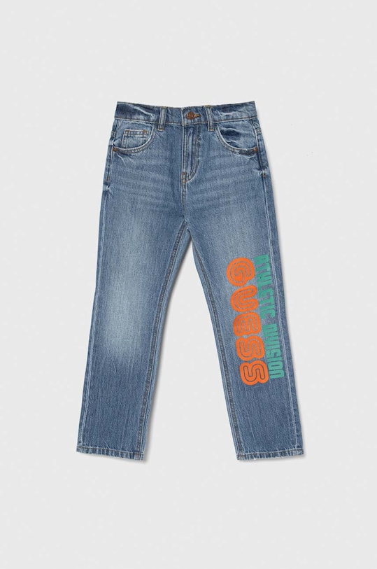 Guess jeansy dziecięce z regulacją niebieski L4RA16.D45E0.PPYH