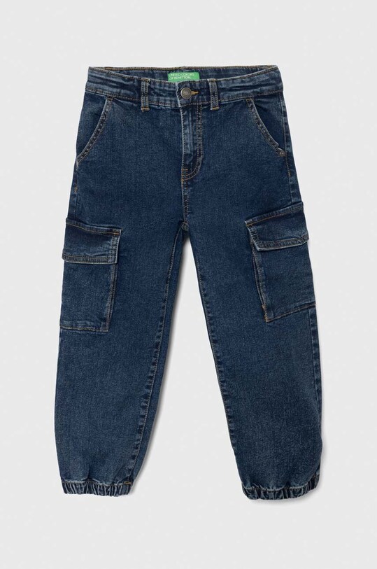 United Colors of Benetton jeansy dziecięce Planet friendly granatowy 4ULQGF01J.P.Seasonal