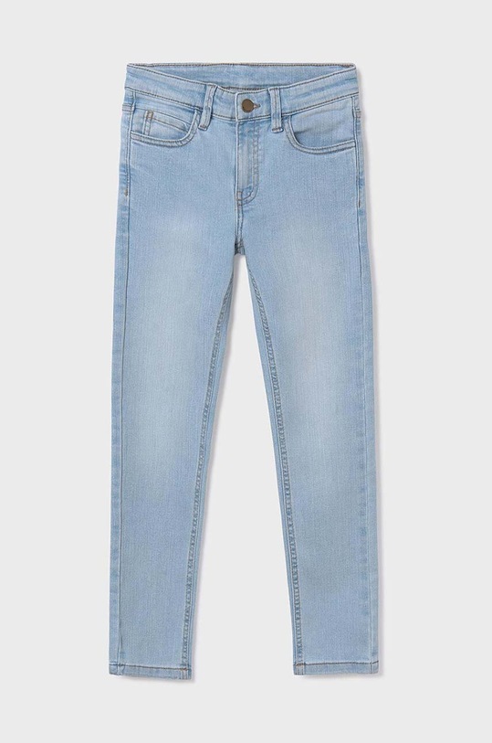 Dětské rifle Mayoral slim fit modrá 538.7D.Junior.PPYH