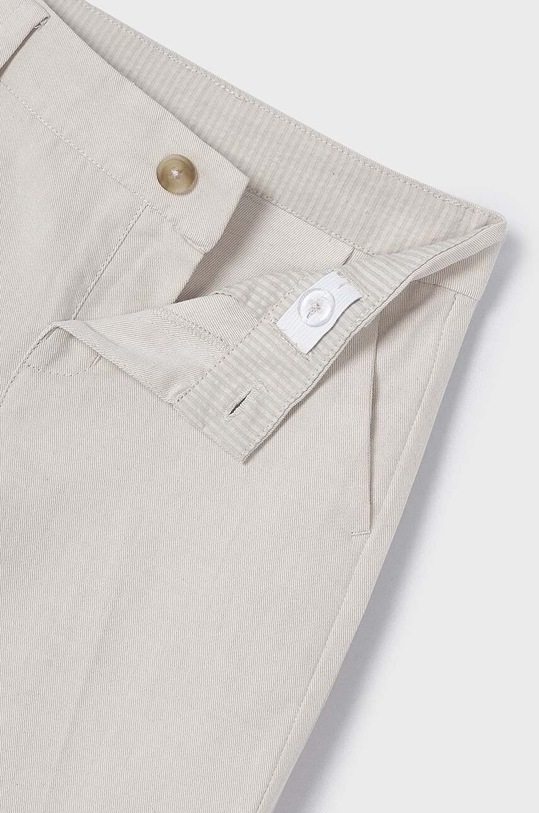 Băieți Mayoral pantaloni cu amestec de in pentru copii 3542.5B.Mini.PPYH bej